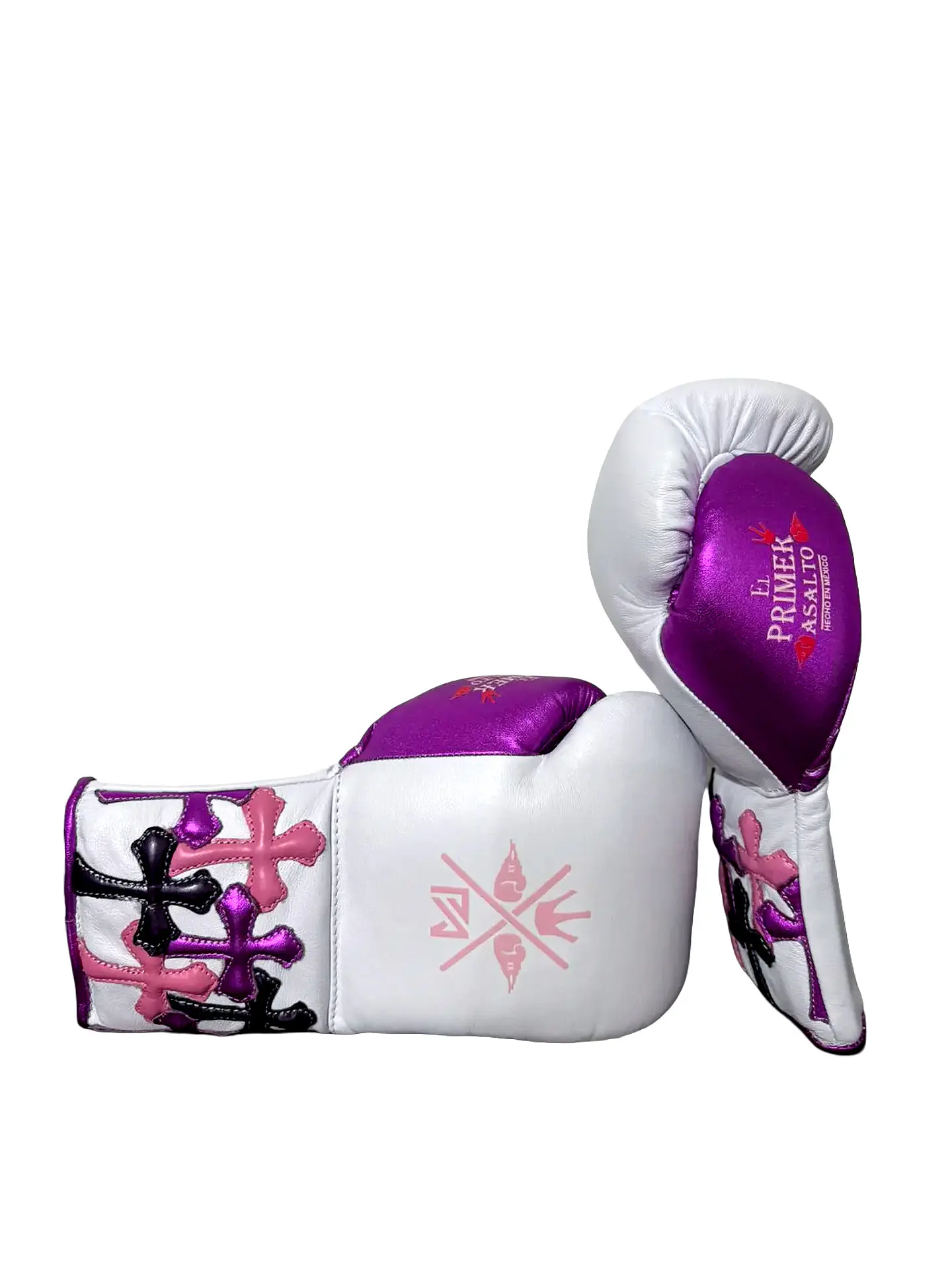 Guantes de Box Cruces Morado 1