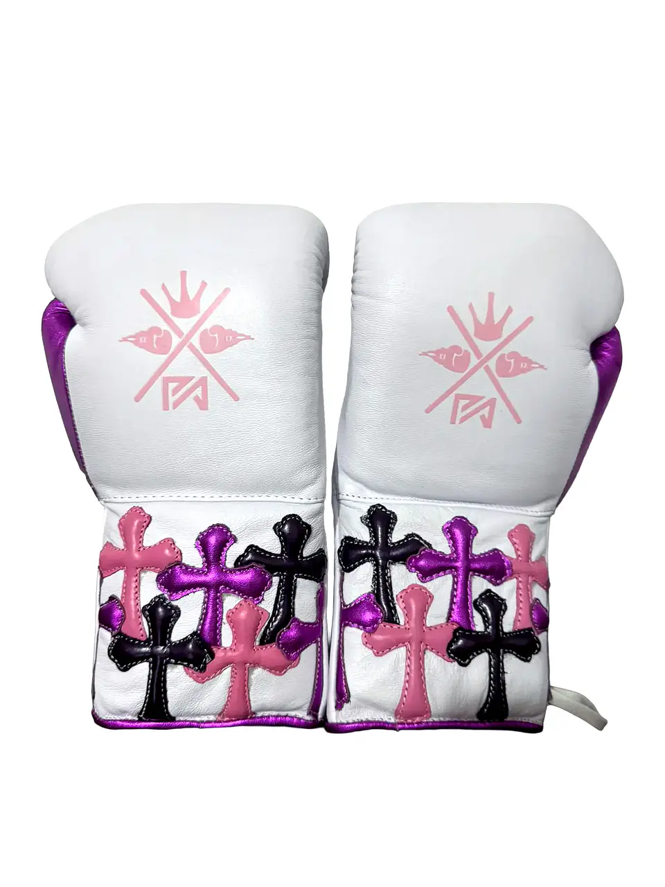 Guantes de Box Cruces Morado 2