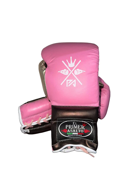 Guantes de Box Rosa/Latón