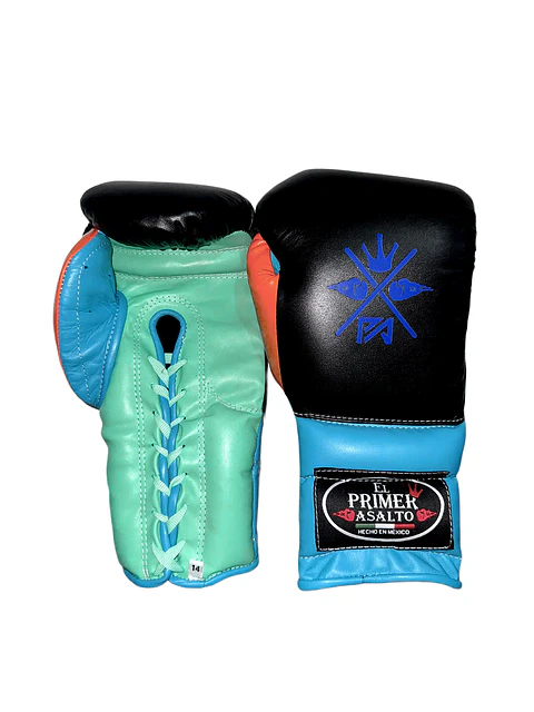 Guantes de Box Verde/Azul