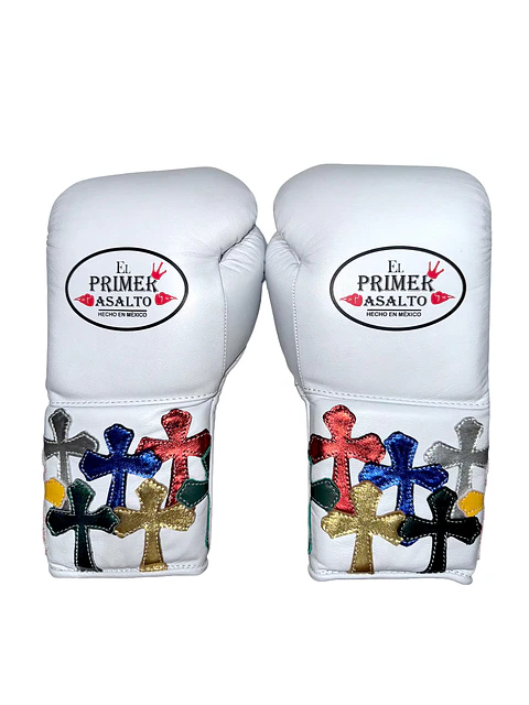 Guantes de Box Cruces Metálicas