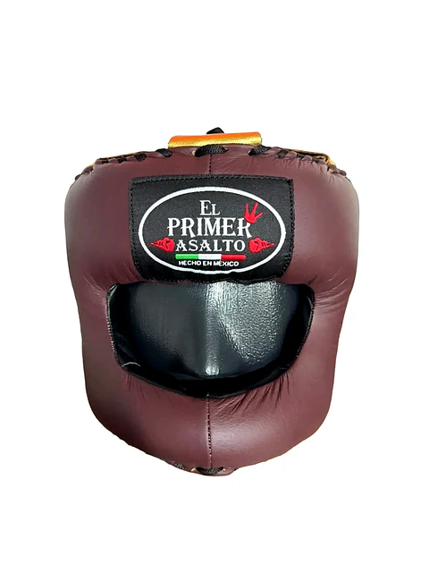 Careta de Box Vino/Oro