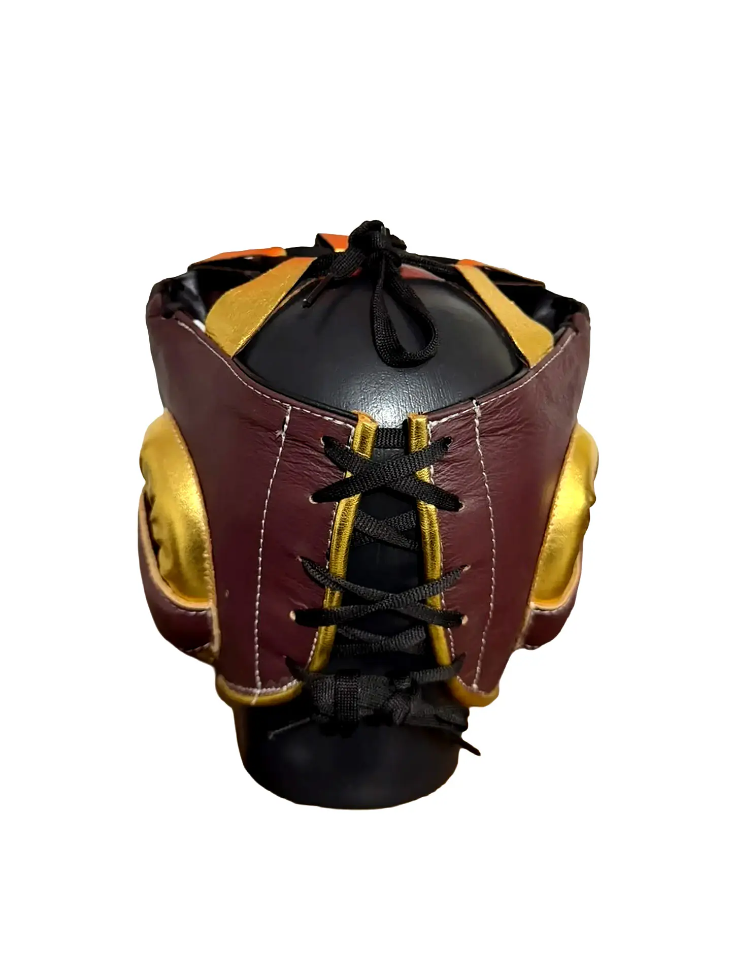 Careta de Box Vino/Oro 3