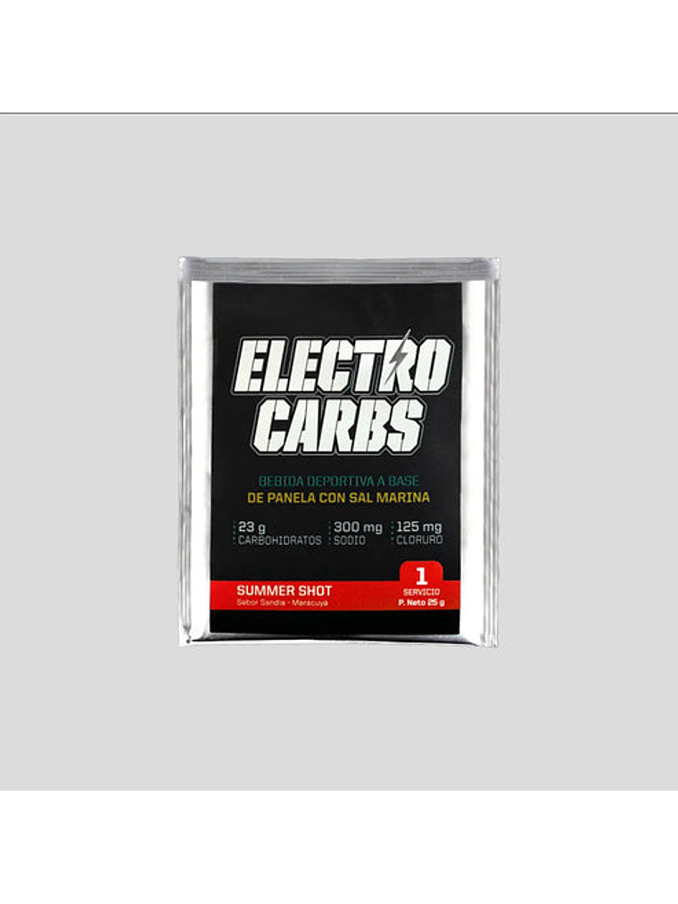 Bebida Deportiva Electro-Carbs Summer Shot 23g 2