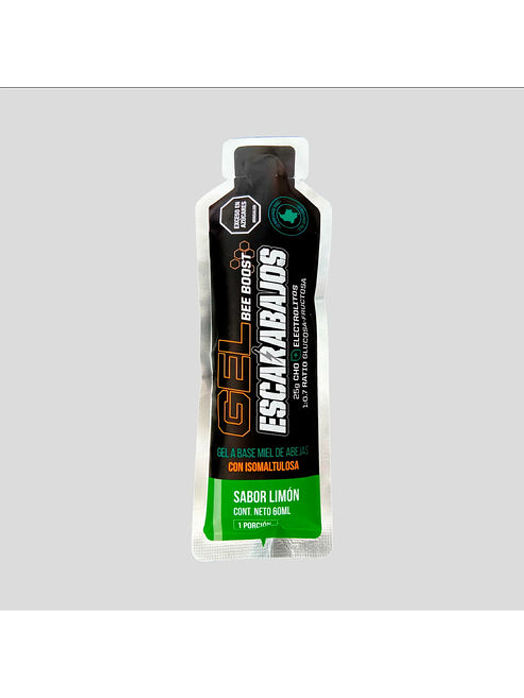 Gel Deportivo Bee Boost 25gCHO + Electrolitos 1