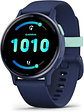 Garmin vívoactive 5, reloj inteligente GPS de salud y fitness, pantalla AMOLED, hasta 11 días de batería, azul marino - Miniatura 1