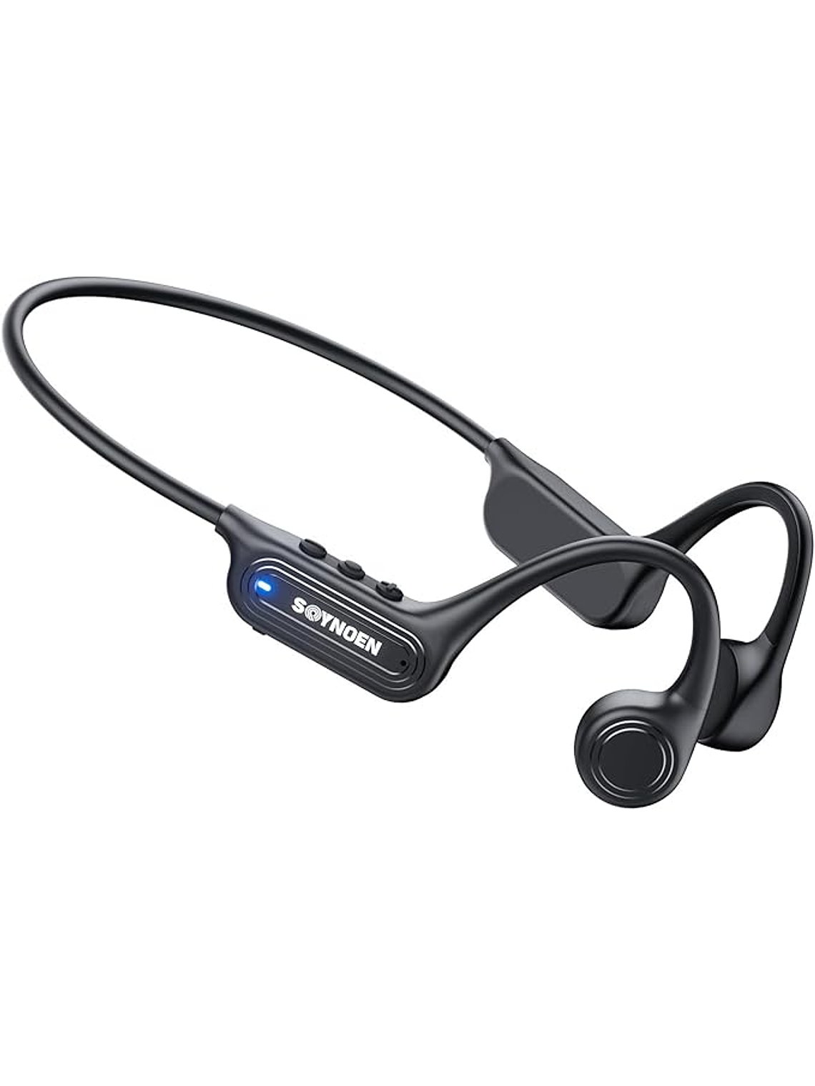 Auriculares de conducción ósea, Bluetooth 6.0 con micrófono, IP56 impermeables 1