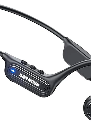 Auriculares de conducción ósea, Bluetooth 6.0 con micrófono, IP56 impermeables