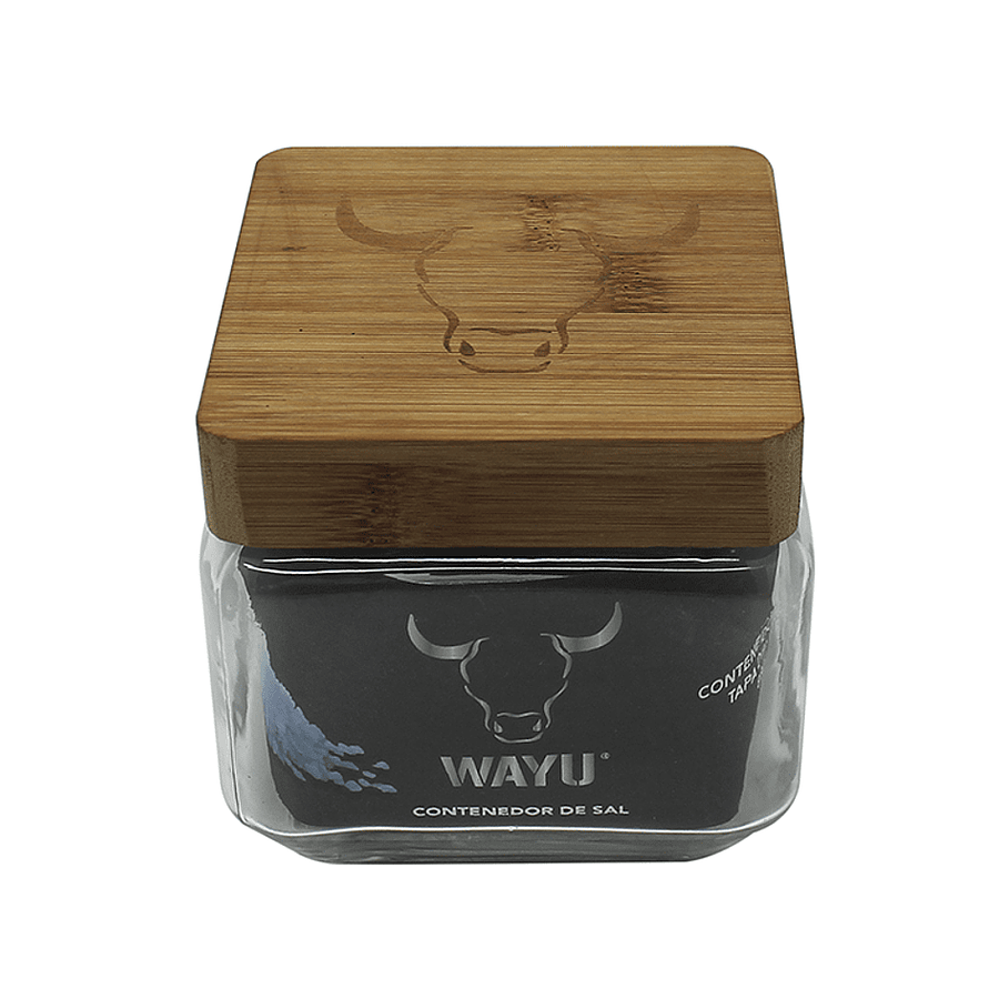 Contenedor Bambú para sal/especies Wayu