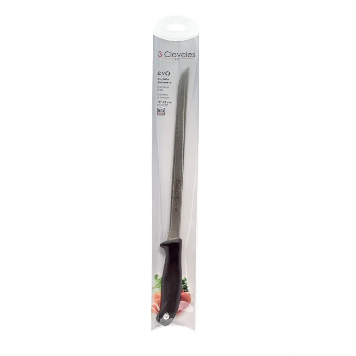 Cuchillo Jamonero 25cm Evo 3