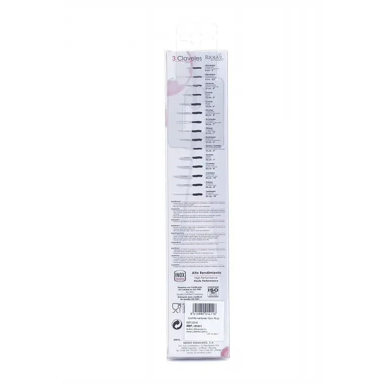Cuchillo Verduras 10cm Rioja 4