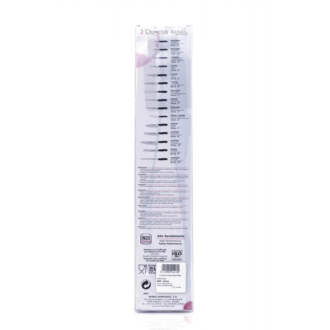 Cuchillo Cocina 13cm Rioja 2