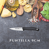 Pack estudiante gastronomía Cuchillo Torneador-Puntilla-Medio Golpe y estuche 6 piezas 