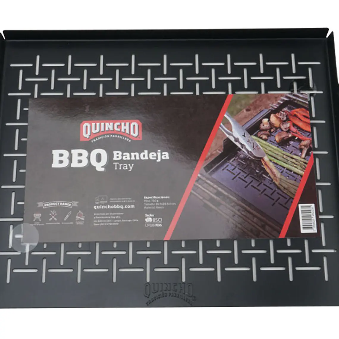 Bandeja antiadherente para Parrilla 1
