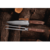 Set Parrillero Tenedor y Cuchillo + Funda de Cuero Kangkawe