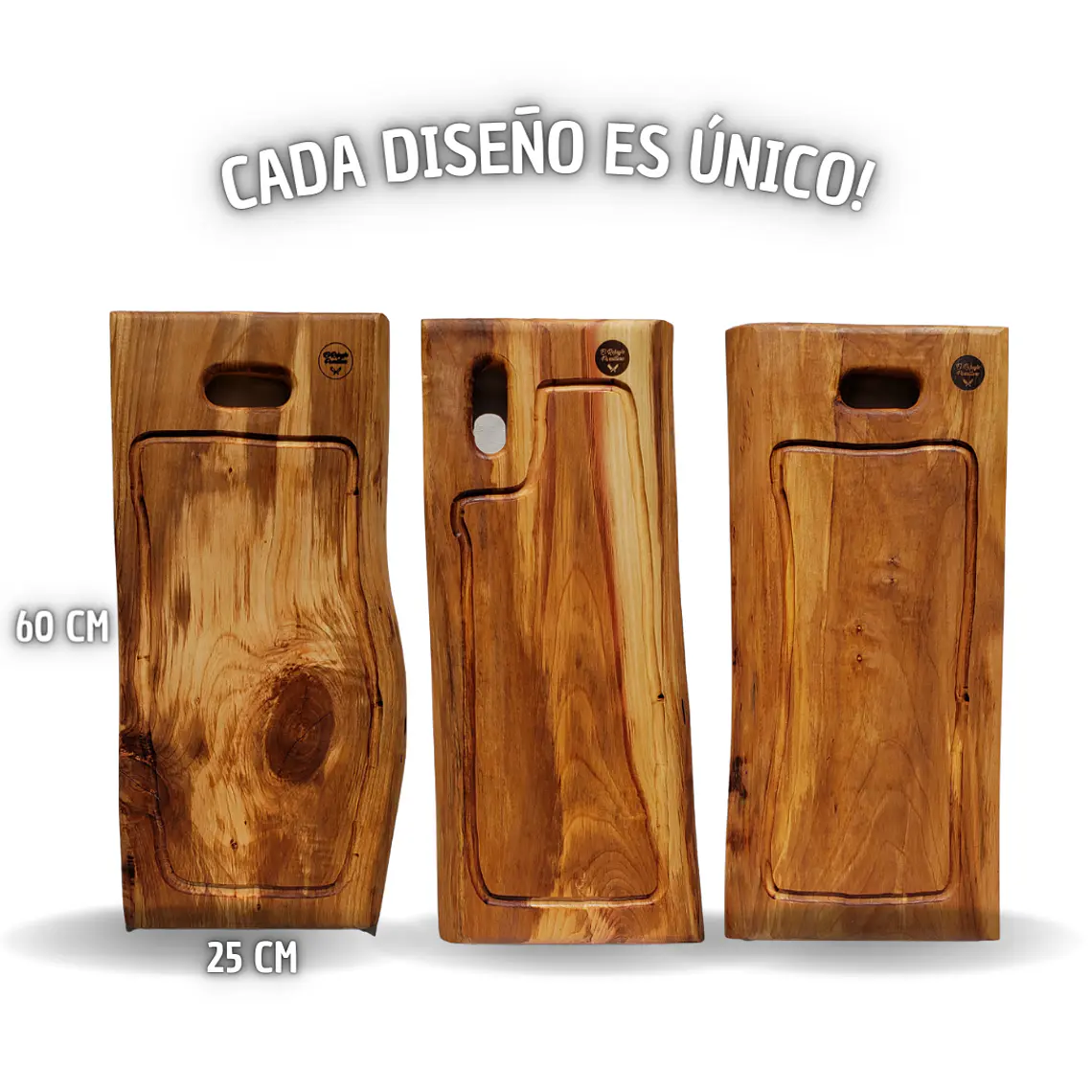 Tabla Nativa Tamaño 40-60cm Grabado Láser Personalizado 3
