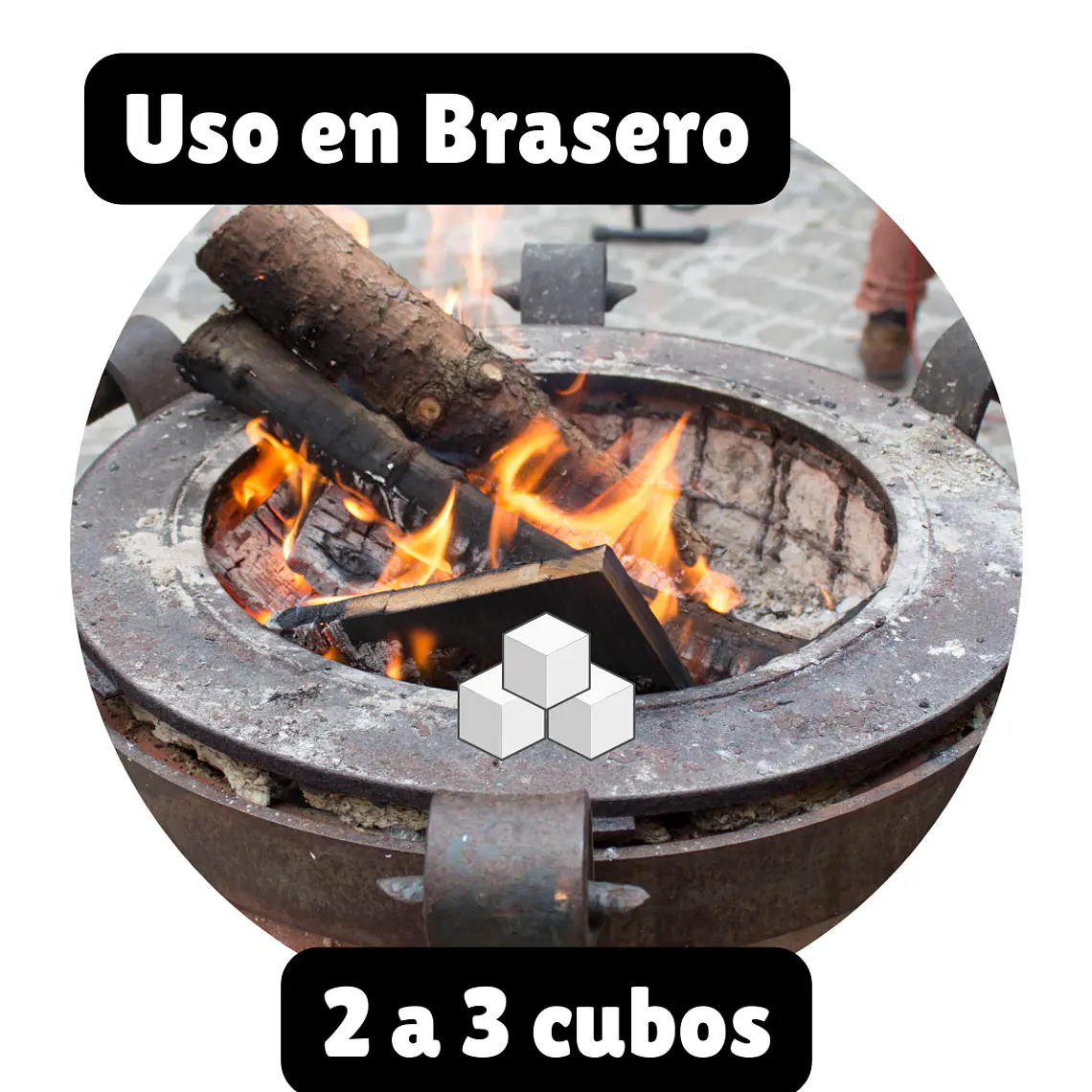 Caja 32 pastillas de Iniciador de Fuego Quincho 5