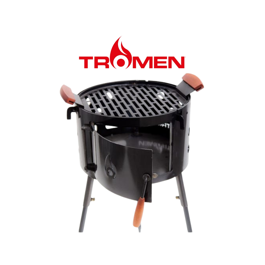 Parrilla Para Asados A Carbón Premium Tromen Duomo 380