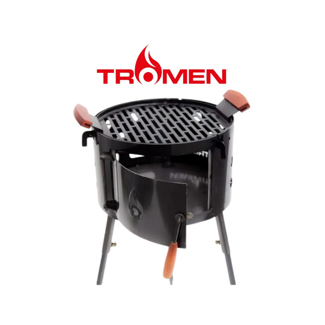 Parrilla Para Asados A Carbón Premium Tromen Duomo 380 3