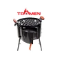 Parrilla Para Asados A Carbón Premium Tromen Duomo 380 - Miniatura 3