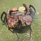 Parrilla Para Asados A Carbón Premium Tromen Duomo 380 - Miniatura 2