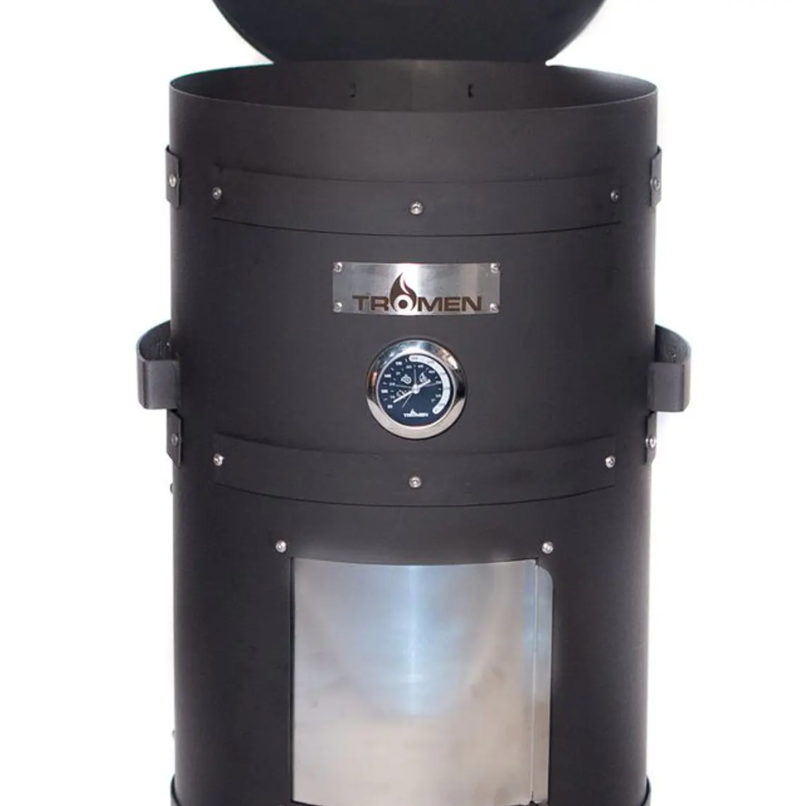 Parrilla Ahumador Carbón Enlozada Tromen Smoker 410 2