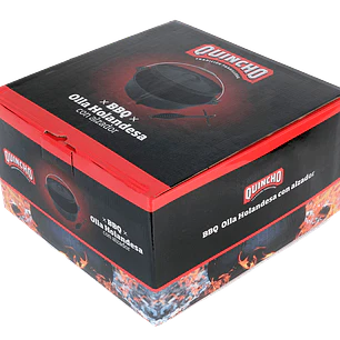 Olla Holandesa Hierro Fundido Premium Quincho Bbq