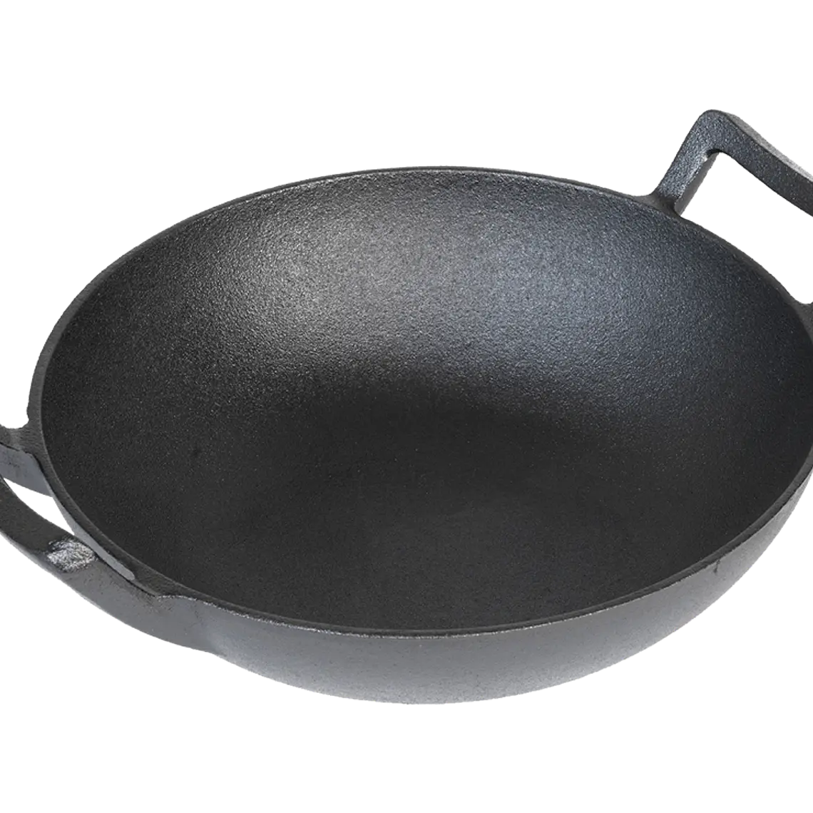 Wok Fierro Fundido Cocina Sarten Premium 31 Cm Quincho Bbq 1