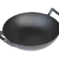 Wok Fierro Fundido Cocina Sarten Premium 31 Cm Quincho Bbq - Miniatura 1