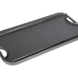 Plancha Grill Hierro Fundido Reversible Premium Quincho Bbq