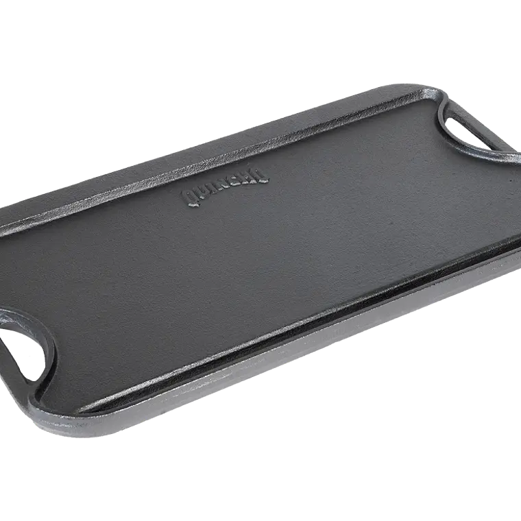 Plancha Grill Hierro Fundido Reversible Premium Quincho Bbq 1