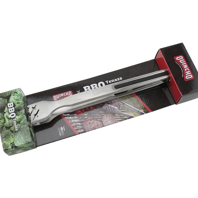 Tenaza Asador Parrillero Cocina 44cm Premium Quincho Bbq 1