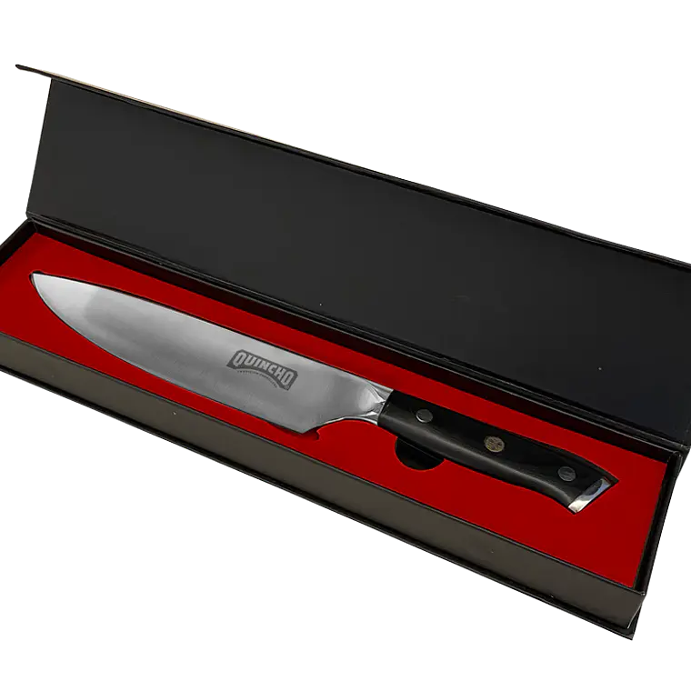 Cuchillo Acero Alemán 8 Pulgadas Premium Quincho Bbq 3