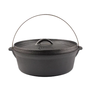 Olla Holandesa Hierro Fundido Premium Quincho Bbq