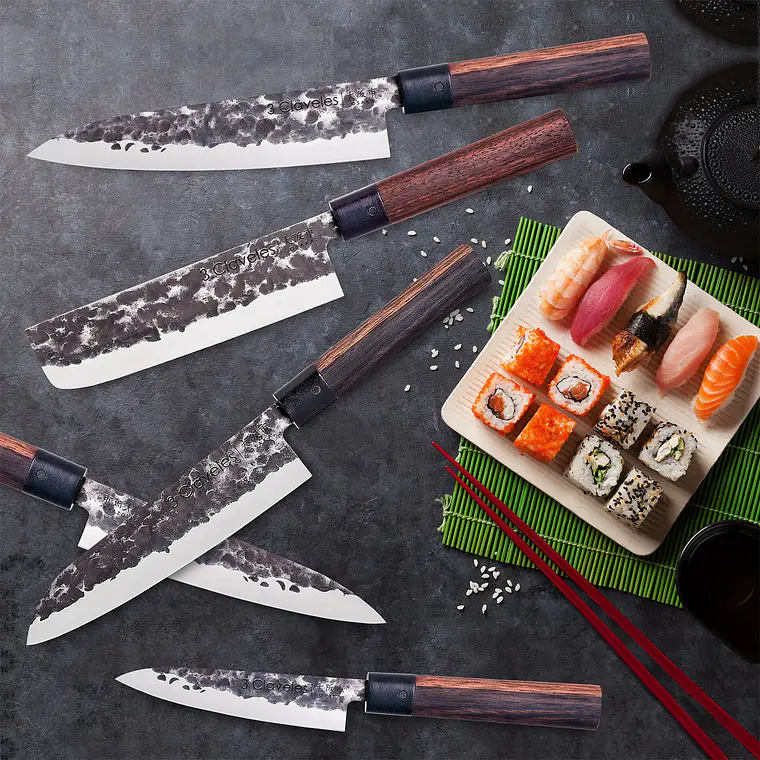 Cuchillo Chef Santoku 18cm Osaka  3