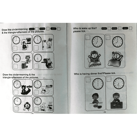 ST35602 ACTIVIDADES HORARIO EN INGLES