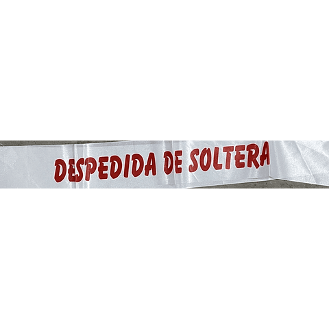 PT0182 X 4 BANDAS DESPEDIDA DE SOLTERA