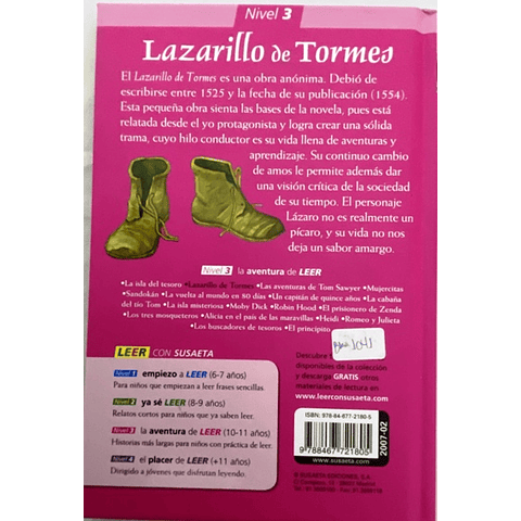 BK1041 LAZARILLO DE TORMES