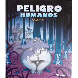 BK1096 LIBRO DE HUMOR PARA ADULTOS "PELIGRO HUMANOS"