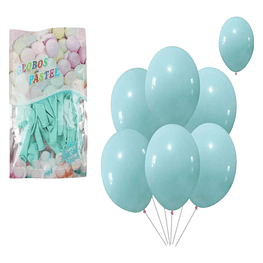 Globos Celeste 15cm 25pcs 