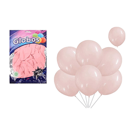 Globos Rosado Tierno 30cm 25pcs