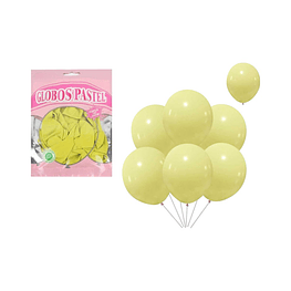 Globos Amarillo 25cm 12pcs 