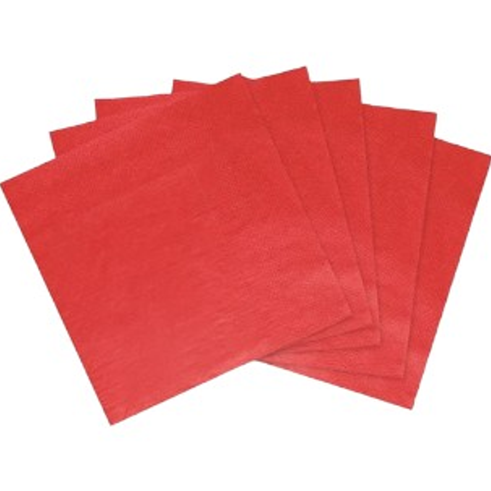 Servilletas De Papel Roja 16pcs 33x33cm