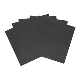 Servilletas De Papel Negras 16pcs 33x33cm