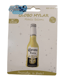 Globo Cerveza Corona 37 * 91 Cm