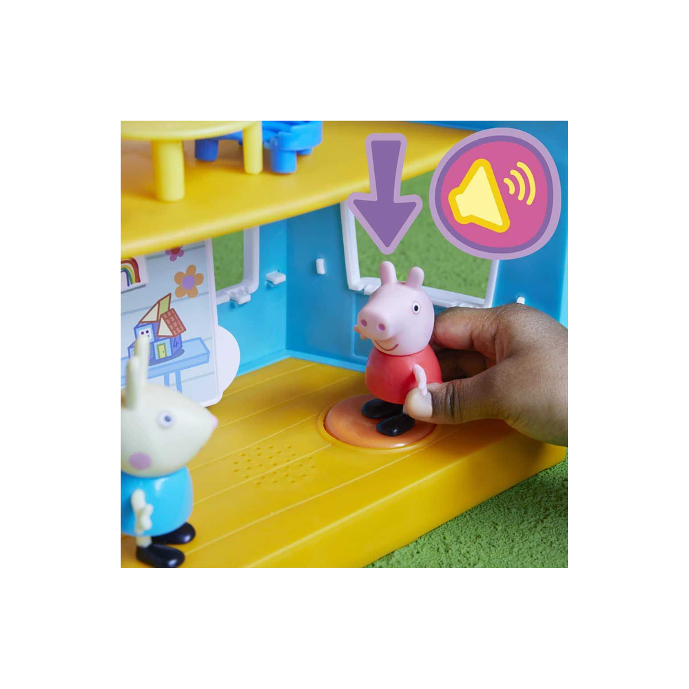 Peppa Pig Casa Club De Juegos Incluye Peppa George Diverti