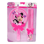 Set Espejo Y Peineta Disney minnie