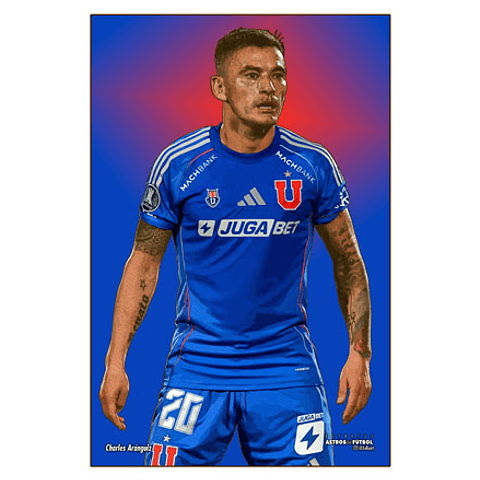 POSTERS - ASTROS DEL FUTBOL: Charles Aránguiz