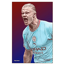 POSTERS - ASTROS DEL FUTBOL: Erling Haaland
