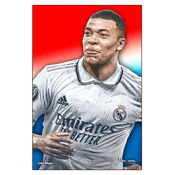 POSTERS - ASTROS DEL FUTBOL: Kylian Mbappé - RM